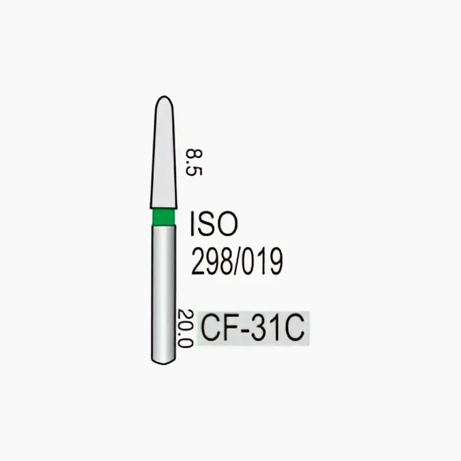 مخروطي مدبب (كحت لثوي) CF-31C، حبيبات خشنة، 298/020