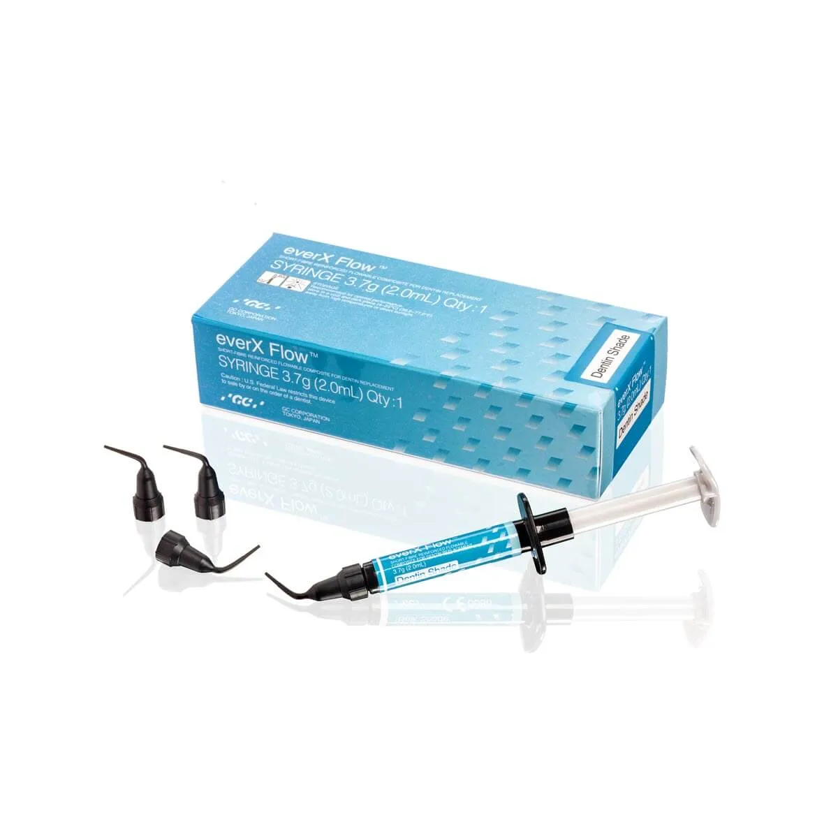 everX Flow, Bulk Shade, Short-fibre Reinforced Flowable Composite