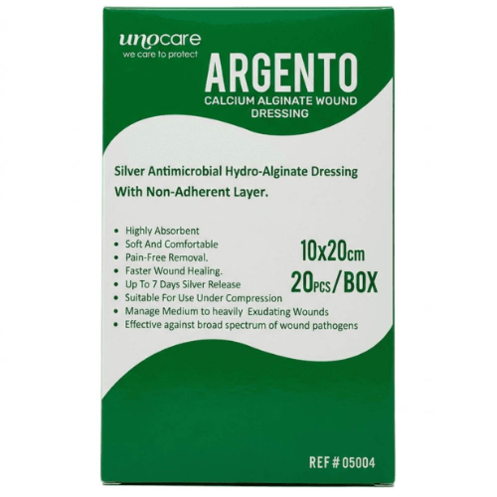 ARGENTO ضماد الجروح بالفضة 20*10 سم
