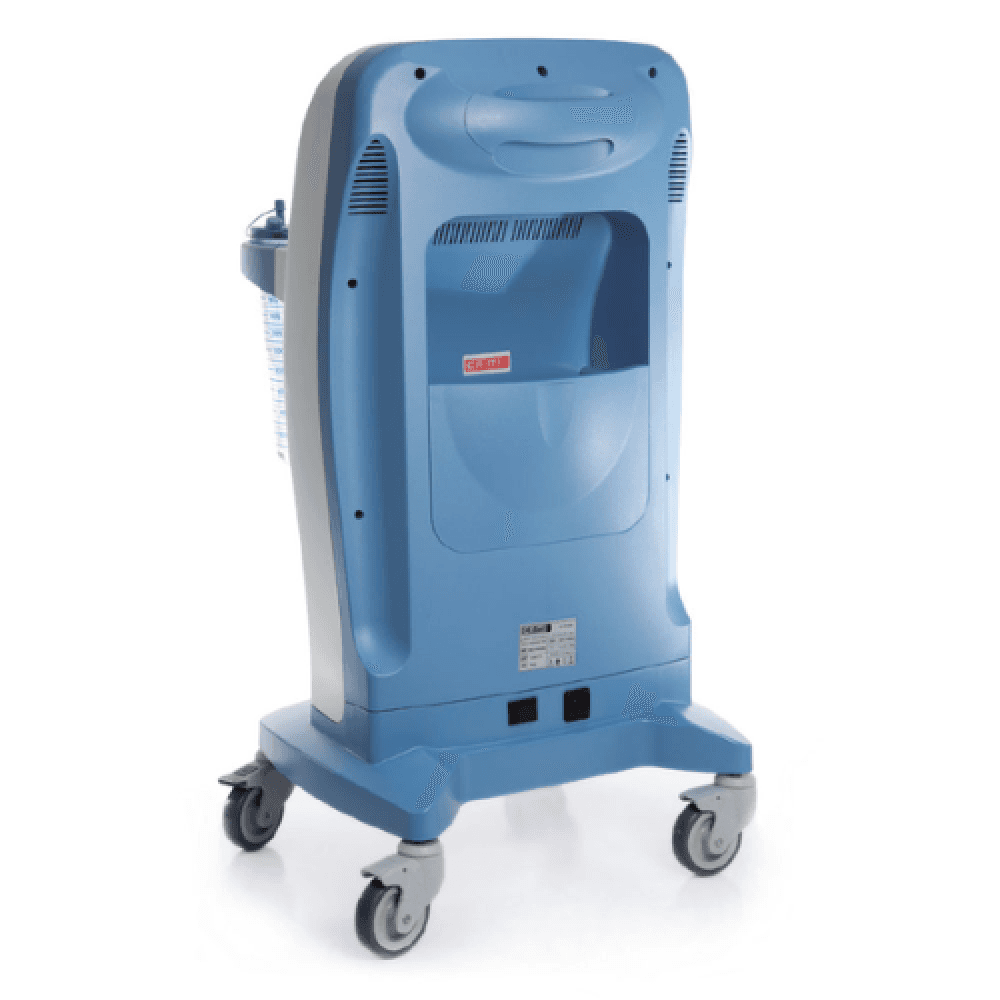 Medical Suction Machine Hospivac, With Trolley, Dual Bottles