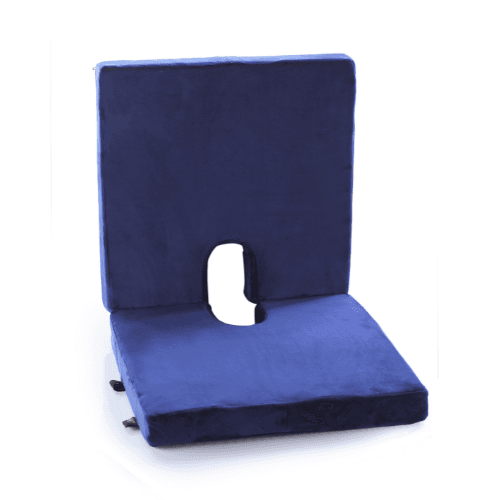 Seat Cushion With Backrest, Memory Foam