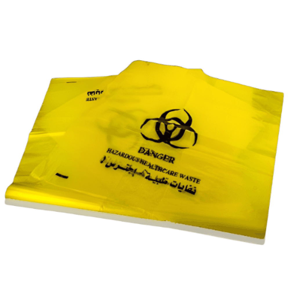 Medical Waste Bags, 30 Gallon, Pack of 10