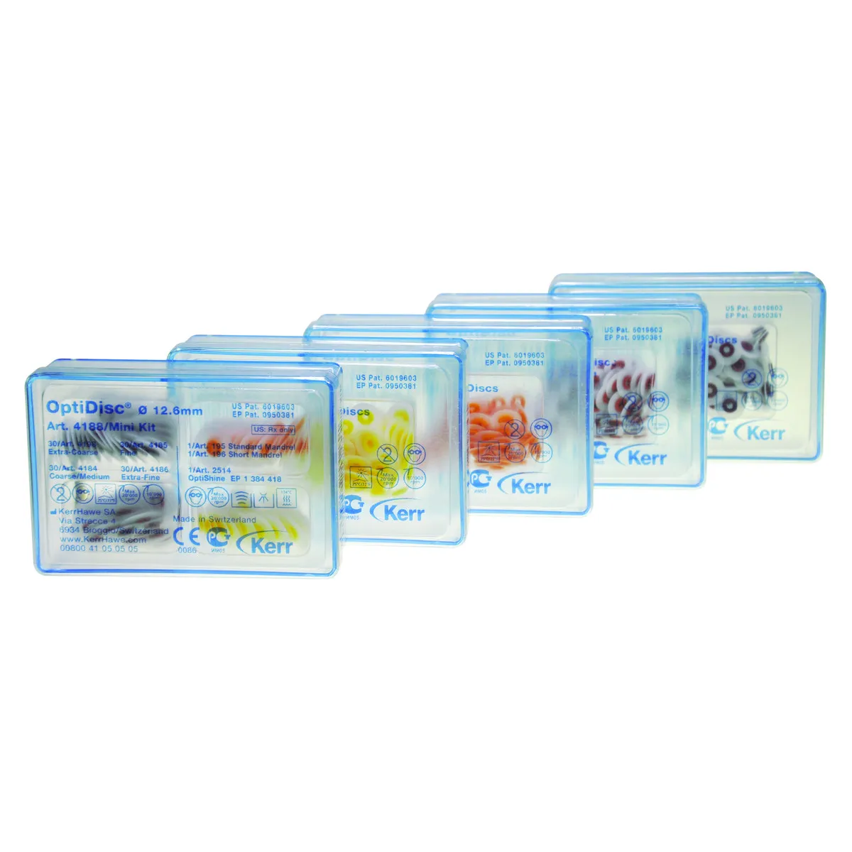 OptiDisc, Finishing and Polishing Discs, Coarse/Medium, 15.9mm, PK/100