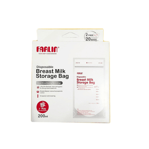 Breast Milk Storage Bags, 200ml, 20 Bags