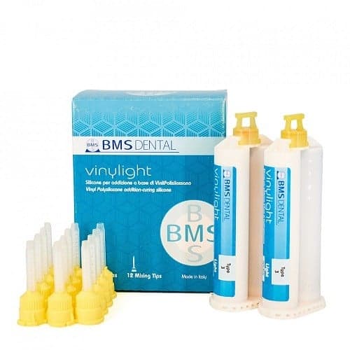 Vinylight Vinyl Polysiloxane Impression Material, Light Consistency, 2 x 50 ml Cartridge
