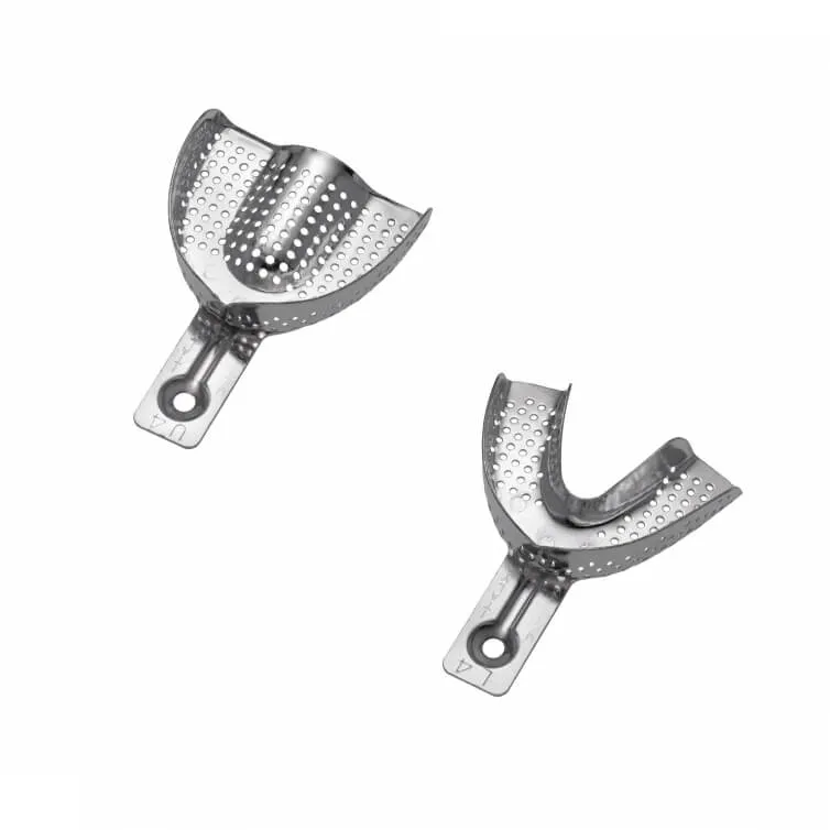 Aluminum Impression Trays #1 (XX-Small), PK/2
