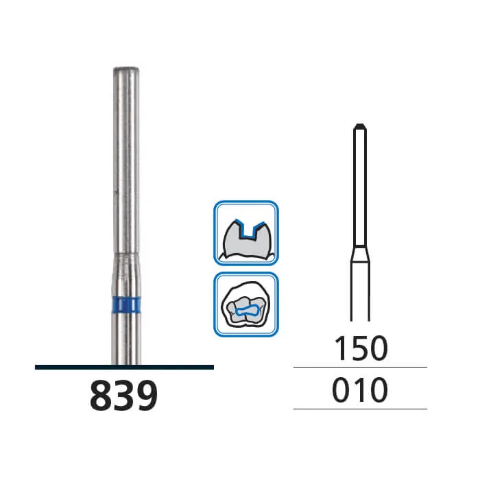 Diamond Burs, Cutting End, Medium, FG 010