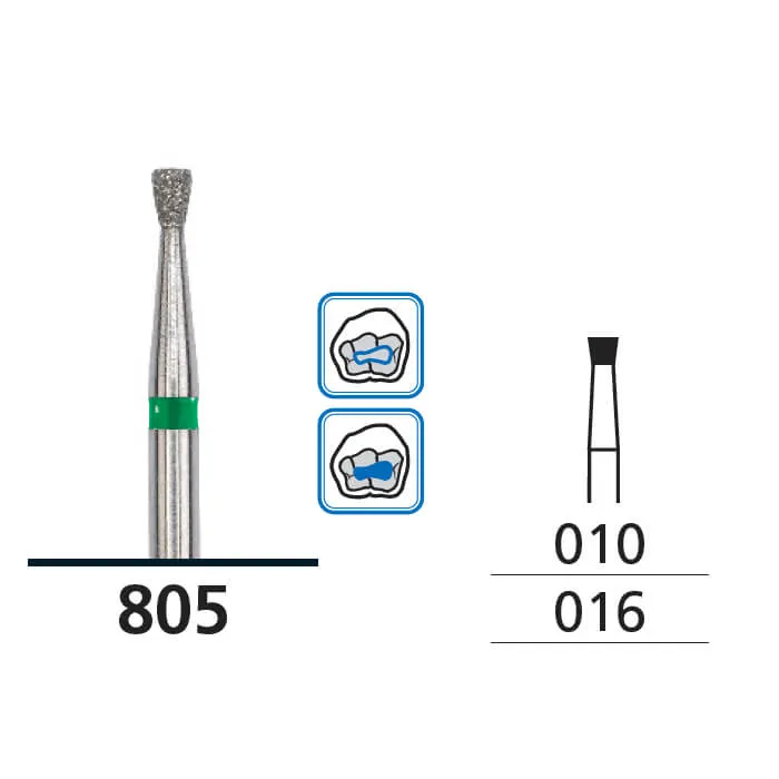 Diamond Burs, Inverted Cone, Coarse, FG 016