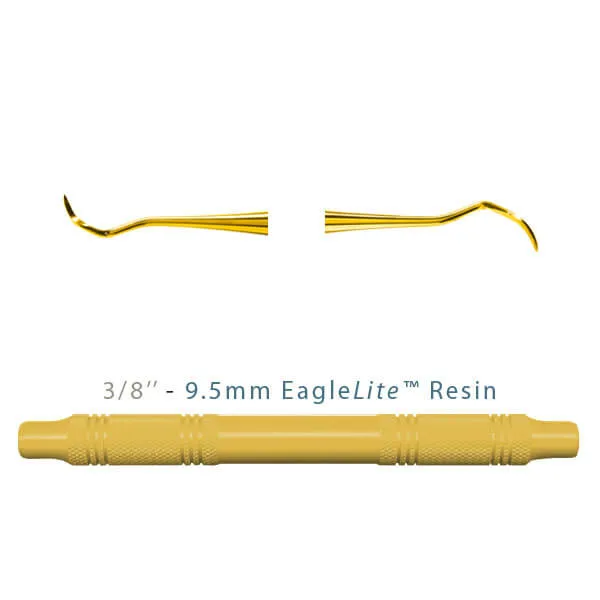 XP Sickle Scalers, 204S, DE, EagleLite Resin Handle
