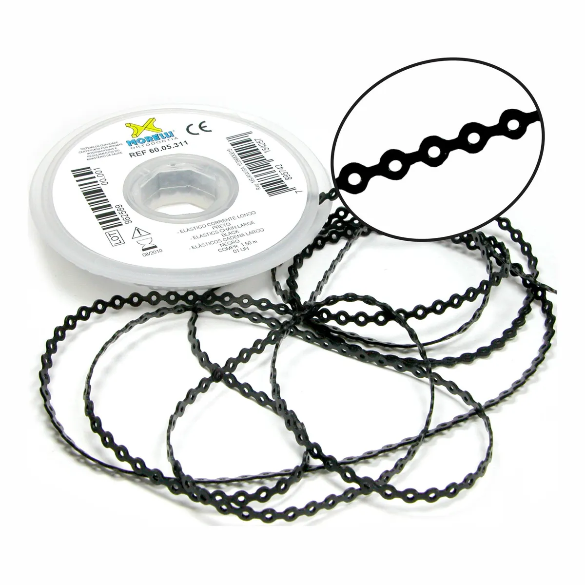 Elastic Chain Long, Black