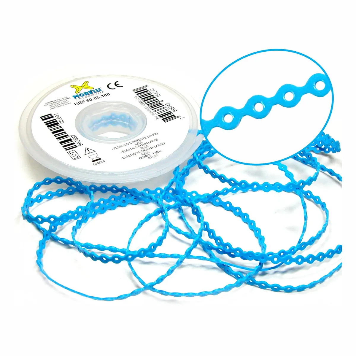 Elastic Chain Long, Blue