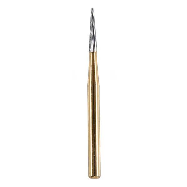 Finishing Carbide Bur, FG 010, Cone, 12 Flutes ISO #217