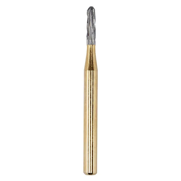 Carbide Bur, FG 010, Cylinder Round End, Crown Cutter ISO #137