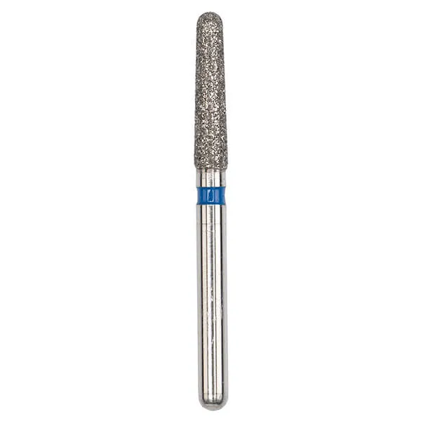 Diamond Bur, FG 016, Medium, Cone Round End ISO #198