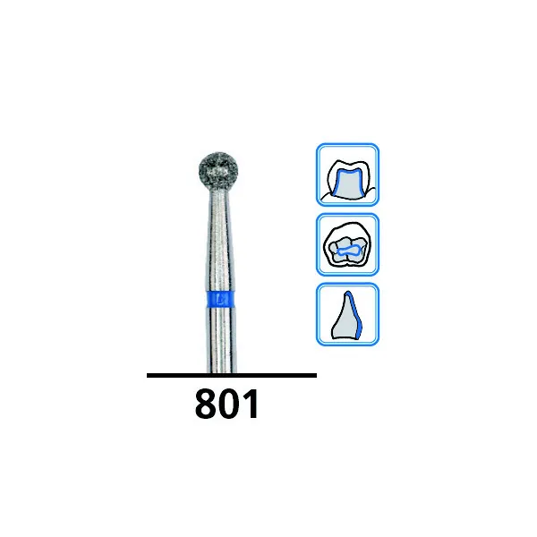 سنابل ألماسية طويلة ذات نهاية مسطحة وتناقص G847، حبيبات خشنة، FG-018