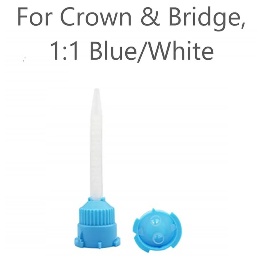 HP Mixing Tips, Blue (1:1)