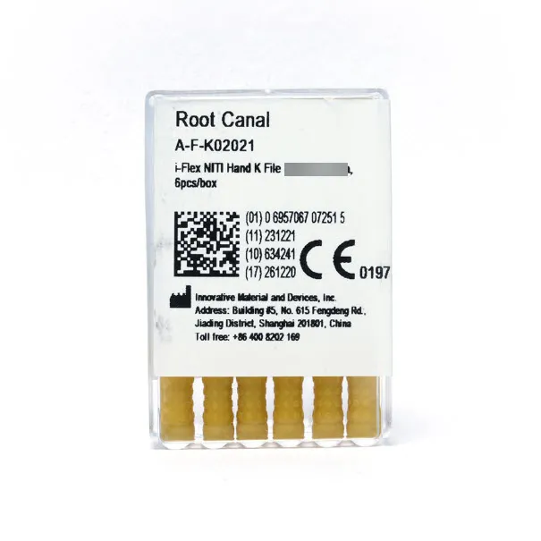 iFlex NITI Hand K File حجم 40، 25mm