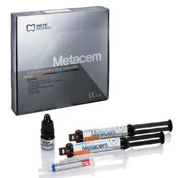 Metacem Kit، أسمنت راتنج لاصق دائم مزدوج المعالجة