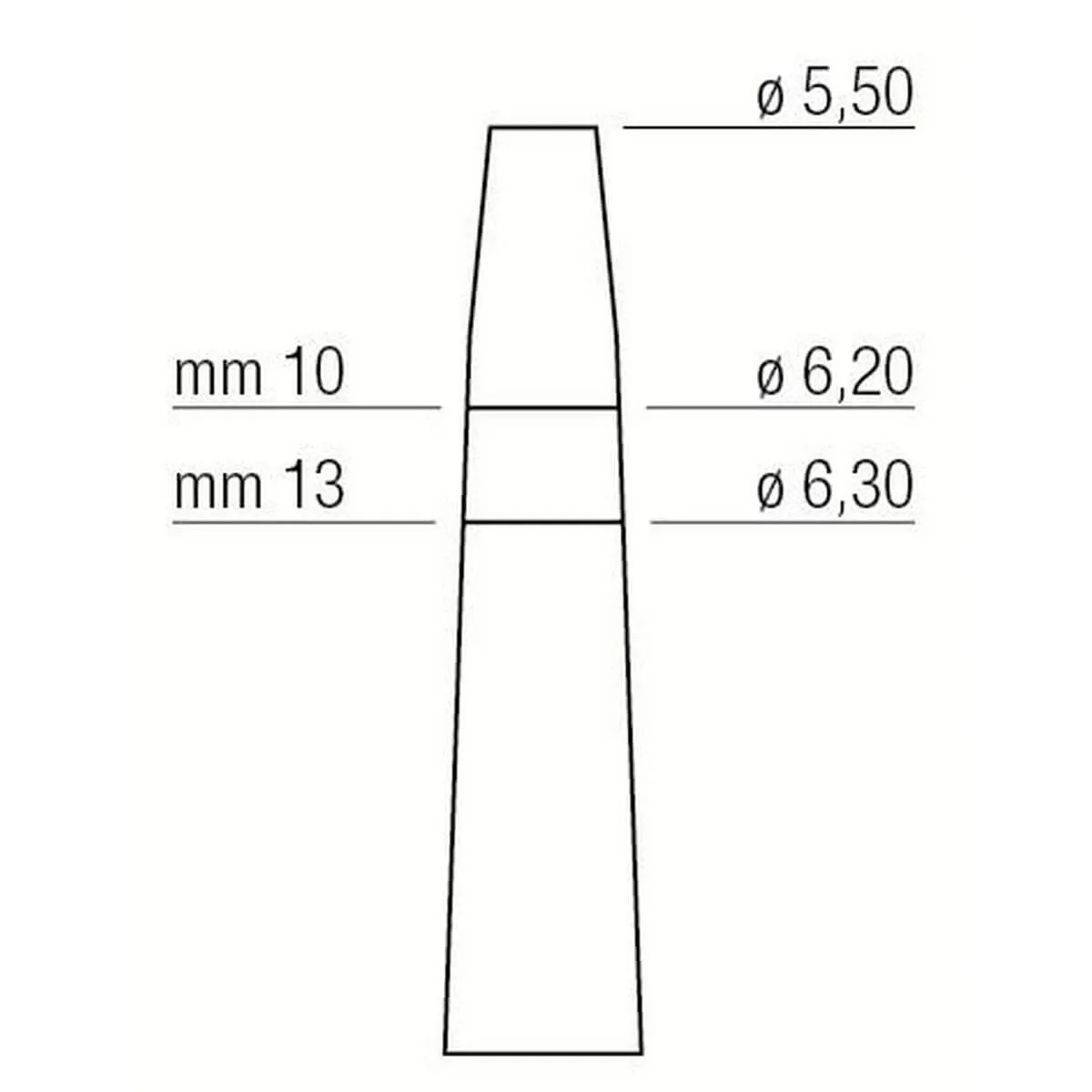 Osteotome 5.5/6.3mm
