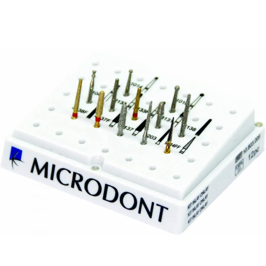 Inlay Onlay Burs, FG, Kit/12