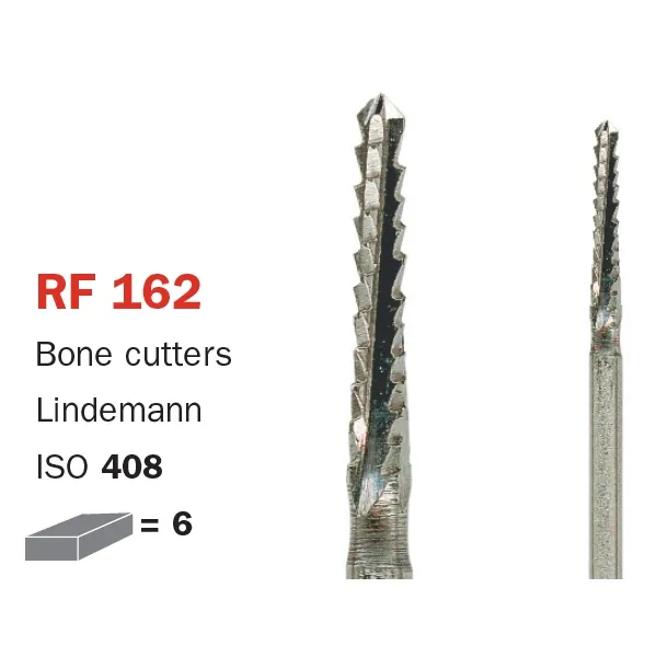 سنابل كربيد جراحية، FG 016، طويلة، قاطع عظم ISO #402