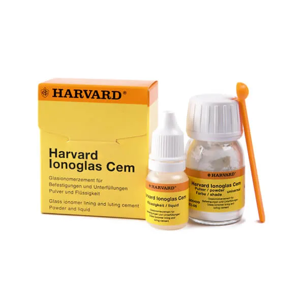 Harvard Ionoglas Cem، أسمنت GI، بودرة وسائل