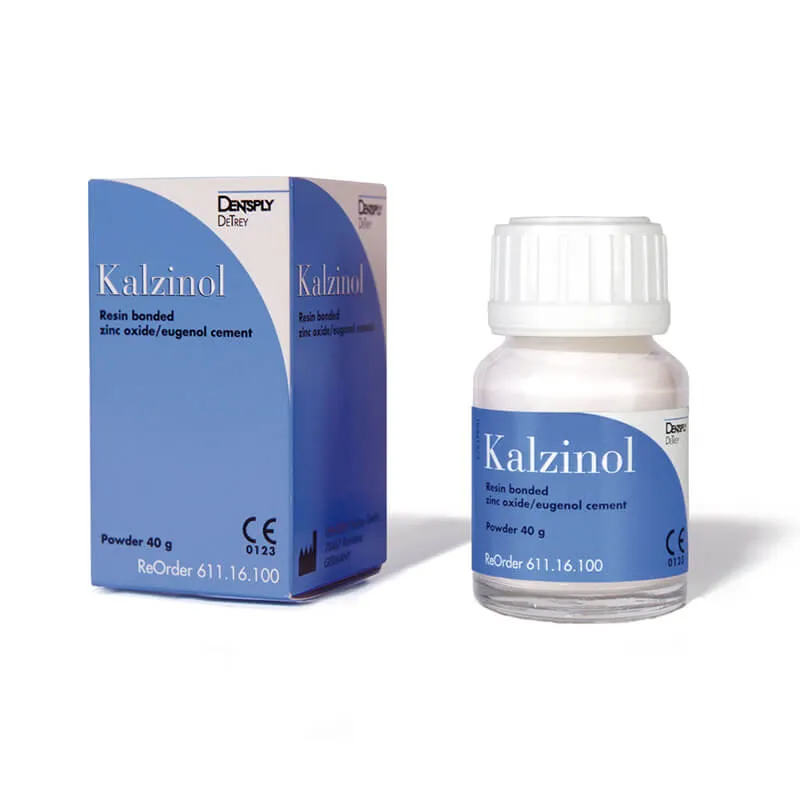 Kalzinol Powder، إعداد سريع، أسمنت أكسيد الزنك والأوجينول