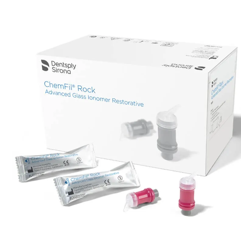 ChemFil Rock, Glass Ionomer Filling, Contrast White