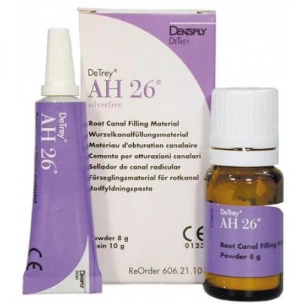 AH 26 Paste Tube, with Silver Sealant, Base and Catalyst