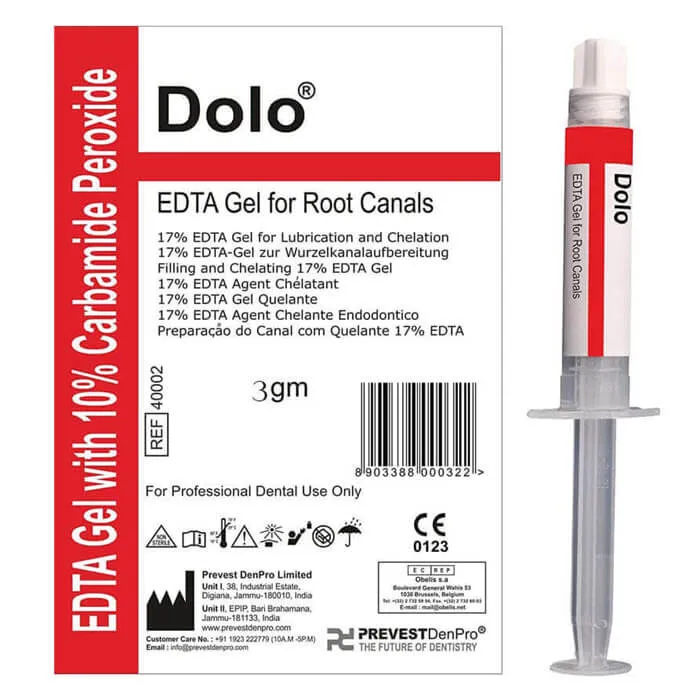 جل Dolo EDTA (17% EDTA + 10% CP)