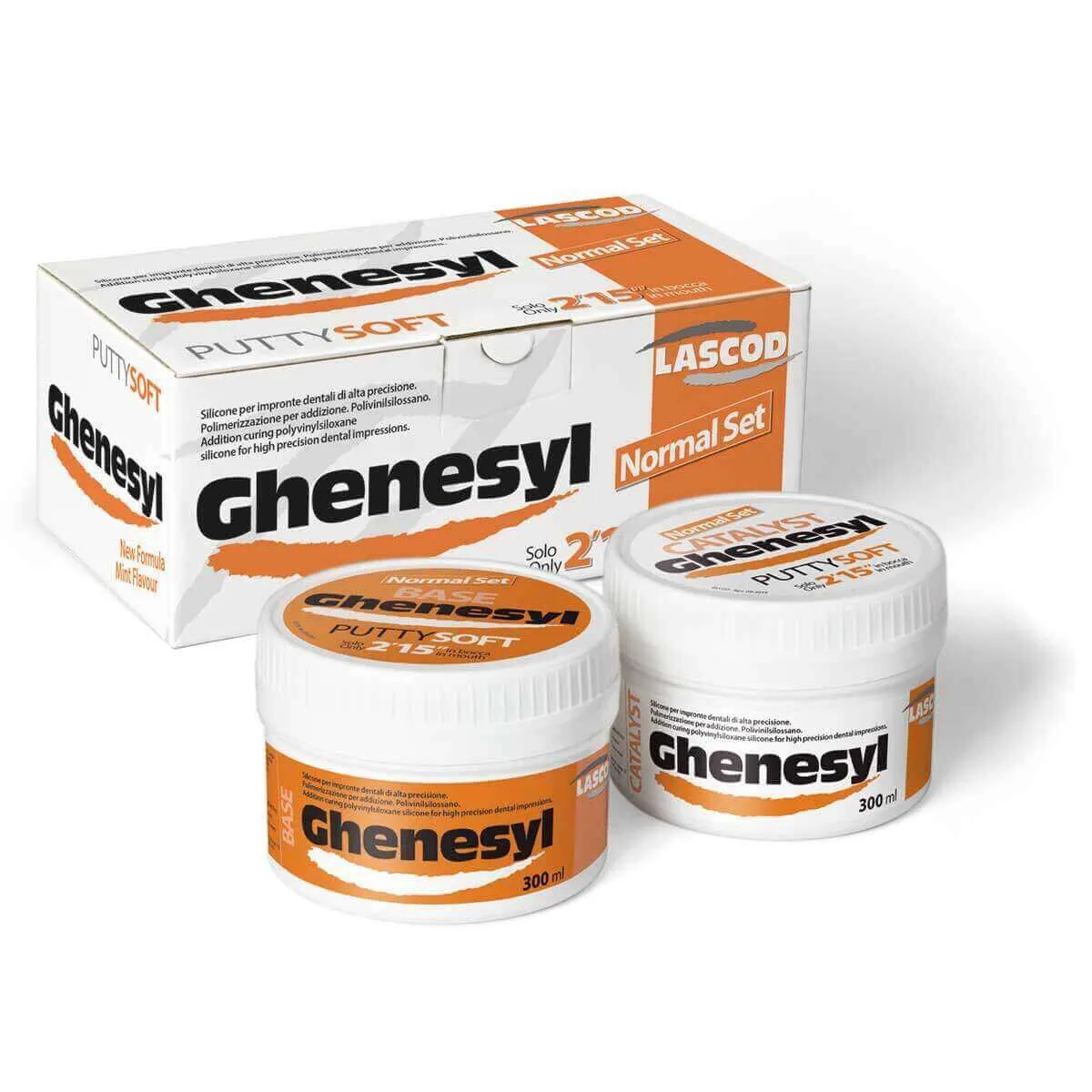 GHENESYL معجون، A-Silicone، ناعم، إعداد عادي