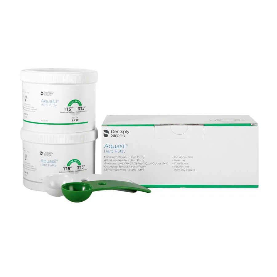 Aquasil معجون صلب إعداد سريع حزمة قياسية