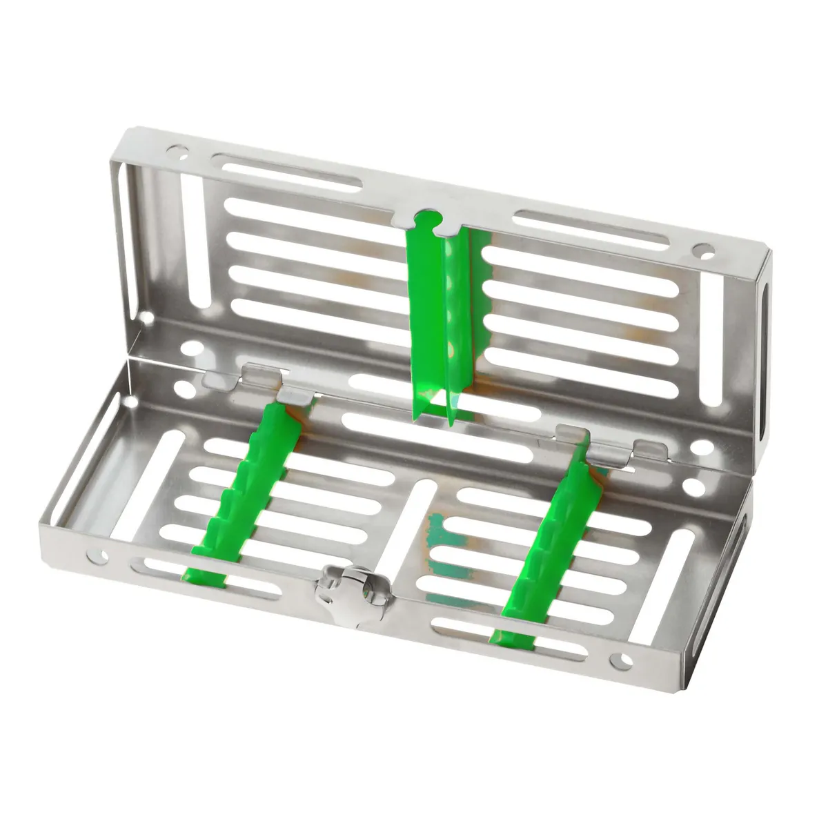 Inox Cassettes 5 Instruments, Green