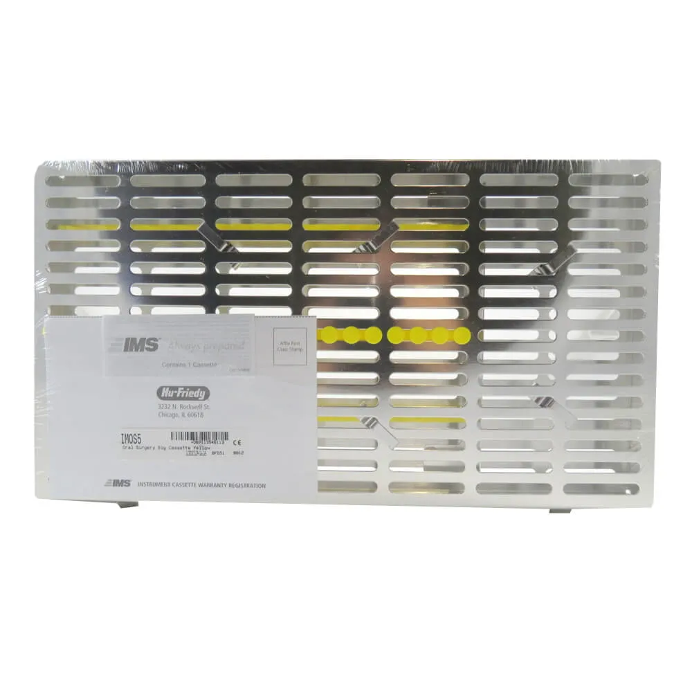 IMS Signature Series Oral Surgery Cassette, Yellow