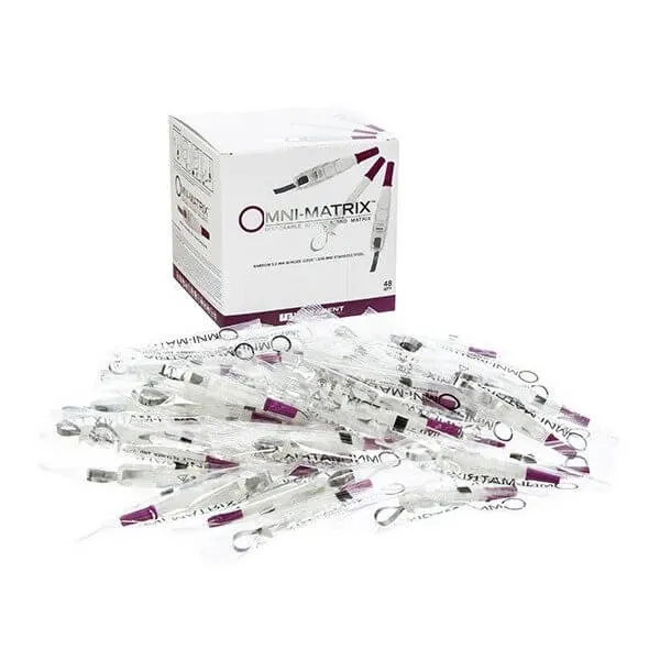 Omni-Matrix Narrow 5.2 mm Winged .0015" SS Purple, PK/48