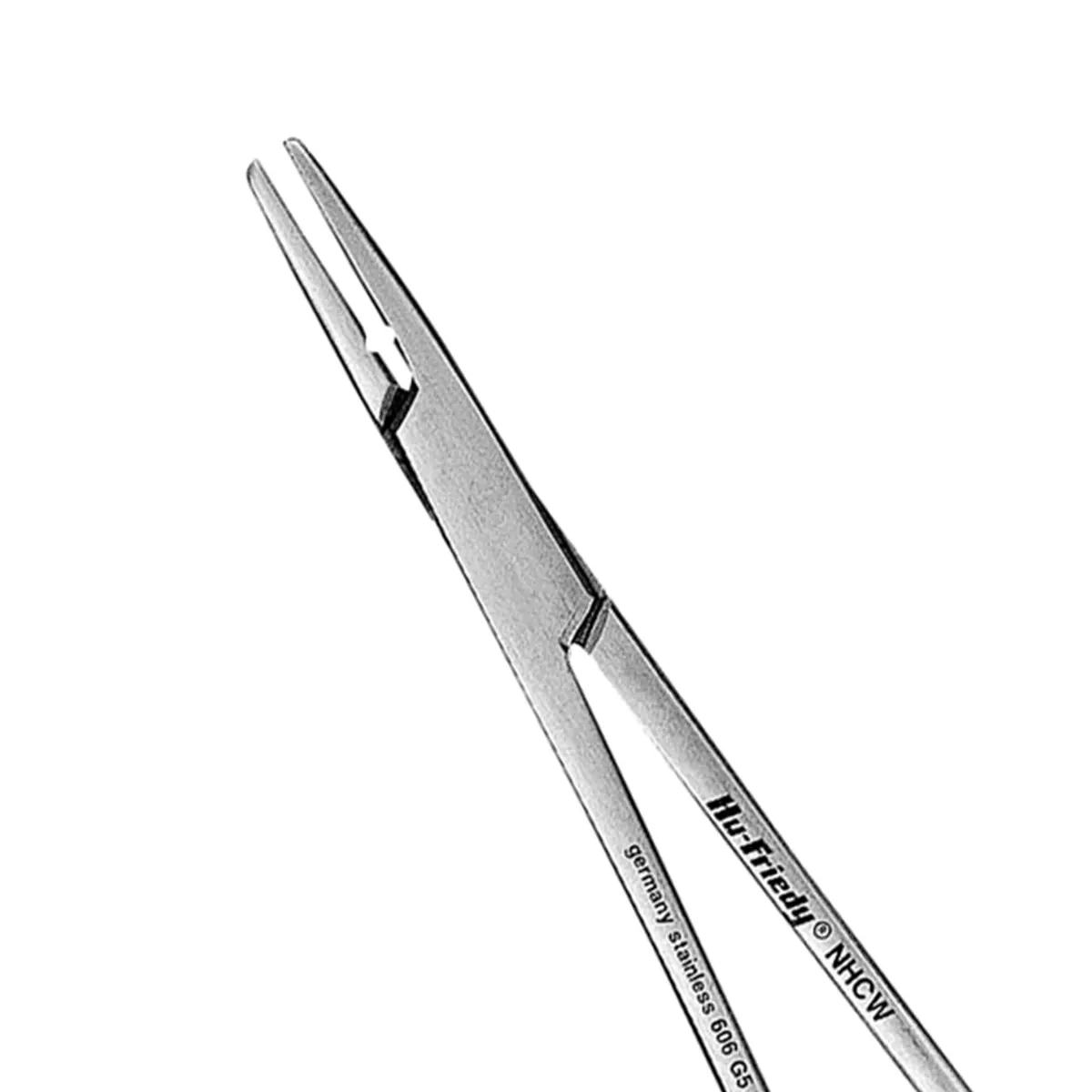 حامل إبرة Crile-Wood محزز، 15 سم