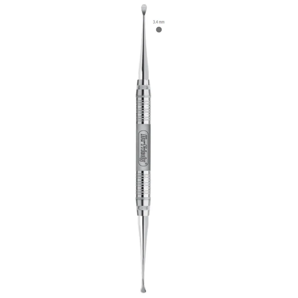 Miller Surgical Curette #8, Handle #6
