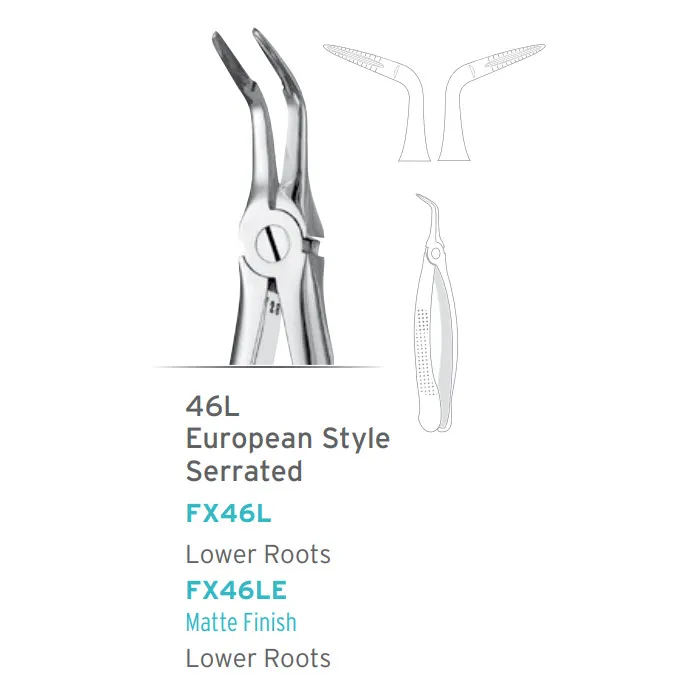 European Style Forceps #46L