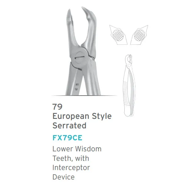 European Pedo Forceps #79C
