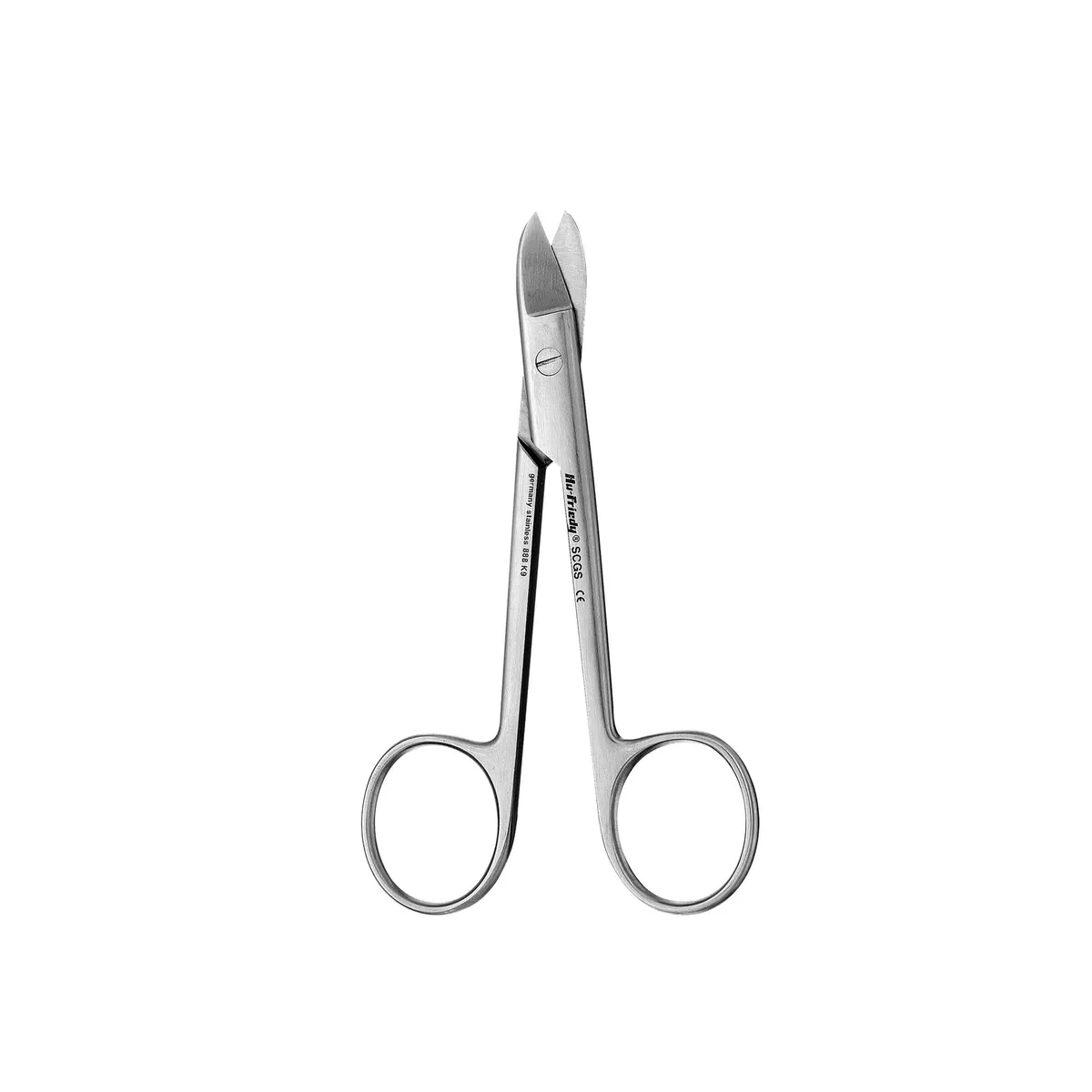 Straight Crown & Gold Scissors