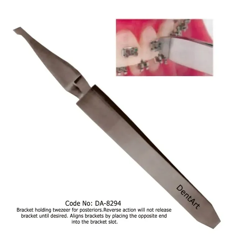 Bracket Holding Tweezer For Posterior