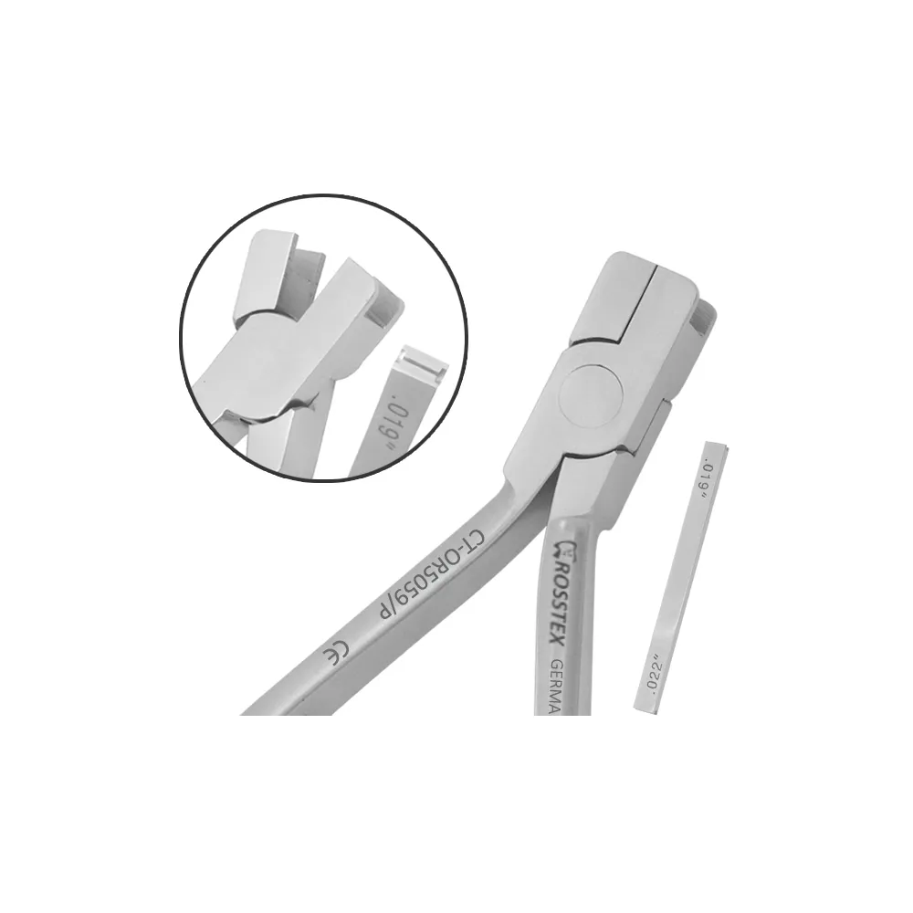 Orthodontic Pliers Individual Torquing Set with Key, 15.5 cm