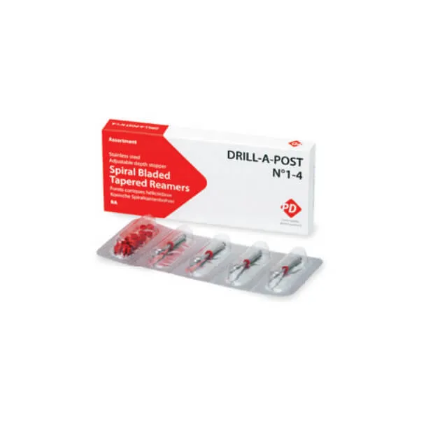 Drill A Post، مثاقيب دقيقة من الفولاذ المقاوم للصدأ، RA No.4