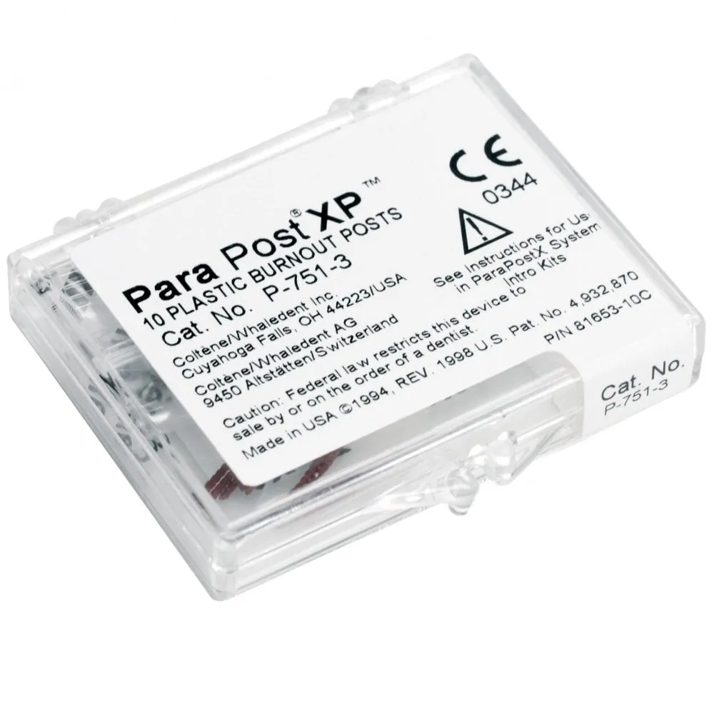 ParaPost XP أوتاد بلاستيكية قابلة للحرق، أزرق، 1.14 مم