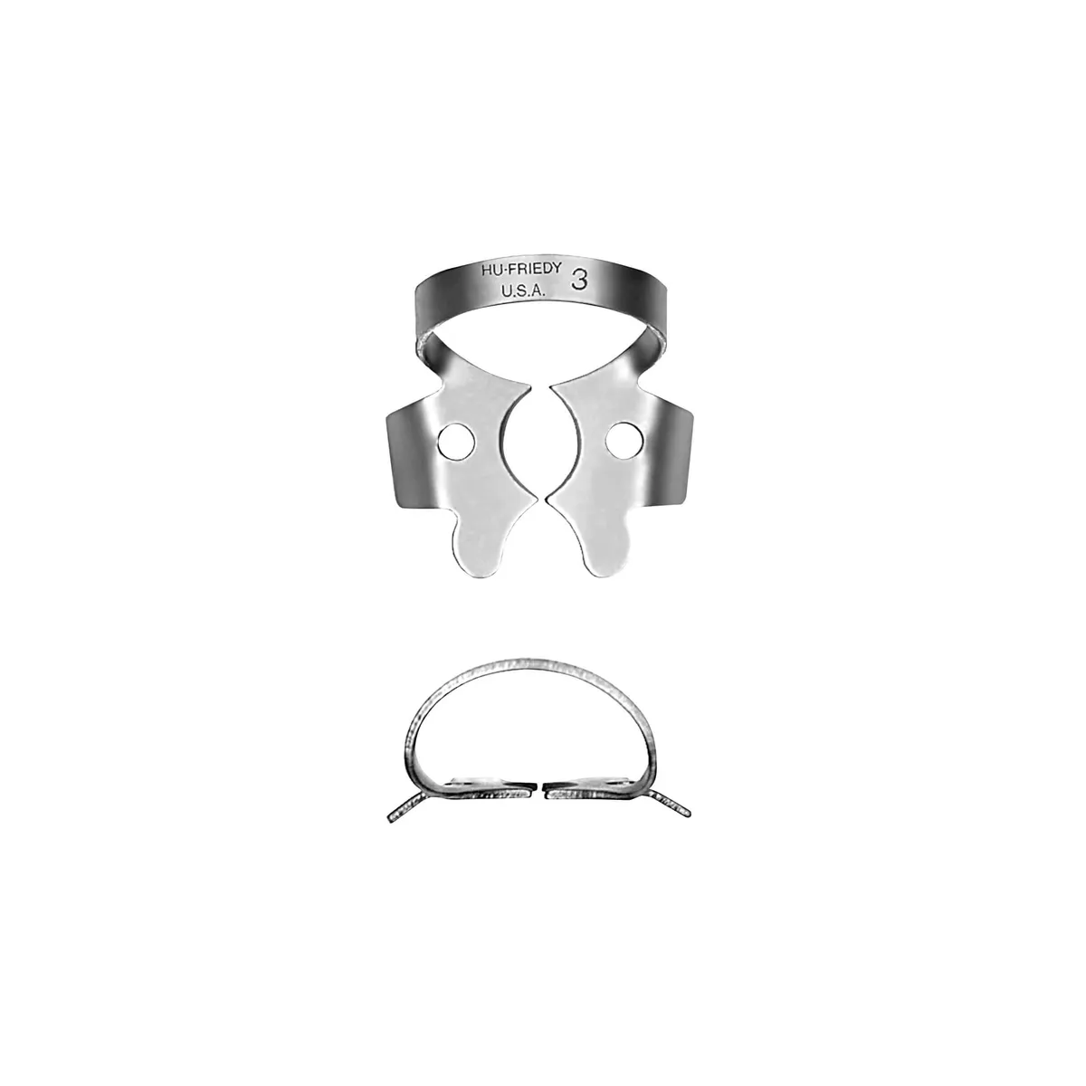 Rubber Dam Clamp #3, Lower Molar
