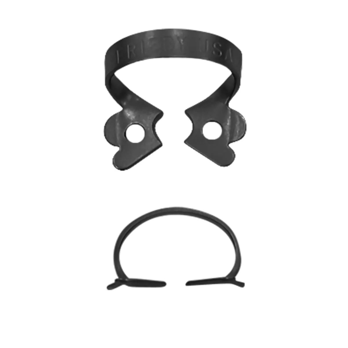 Rubber Dam Clamp #209, Lower Molar, BlackLine