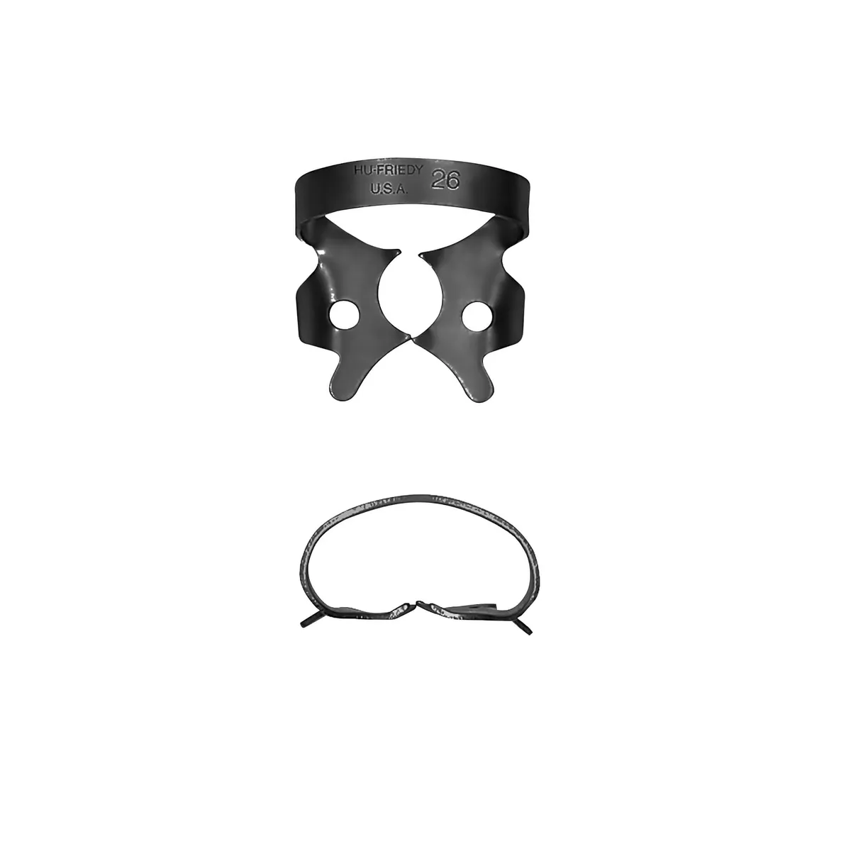 Rubber Dam Clamp #26, Lower Molar, BlackLine