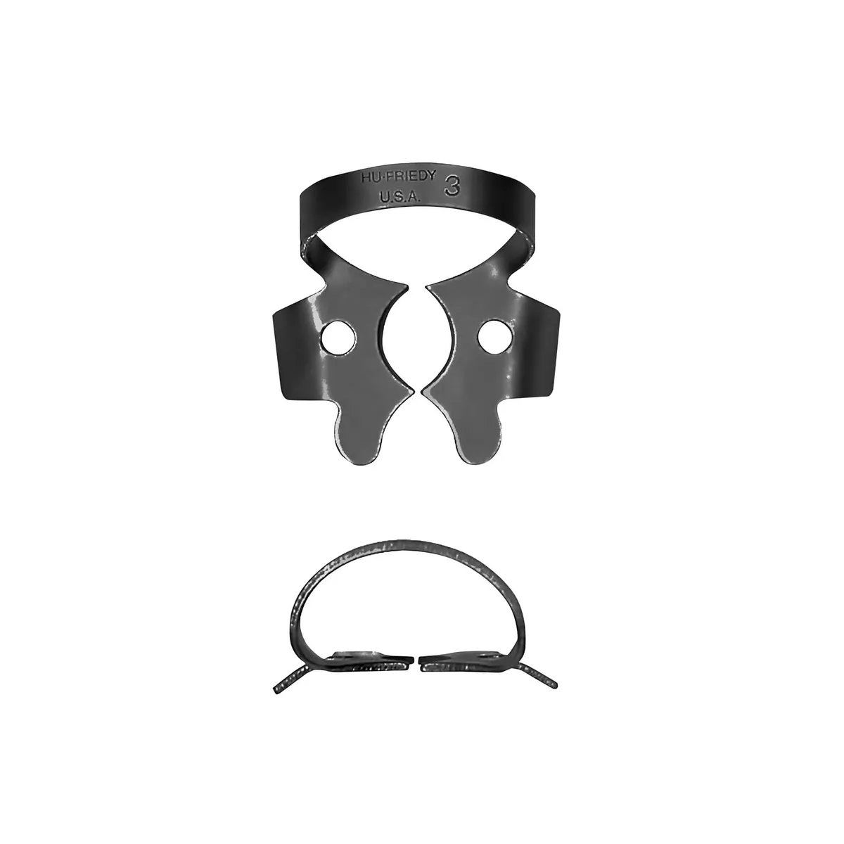 Rubber Dam Clamp #3, Lower Molar, BlackLine