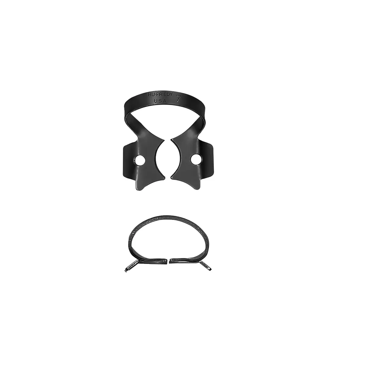 Rubber Dam Clamp #7, Lower Molar, BlackLine