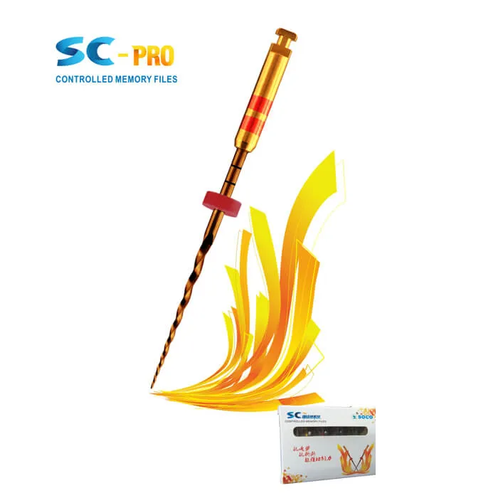 SC-PRO مبارد دوارة لقنوات الجذور، تناقص/حجم .04/035، 25mm